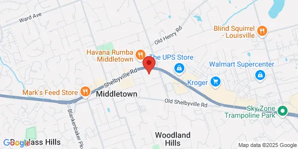 Map of 12010 Shelbyville Rd Ste 500 Louisville, KY 40243