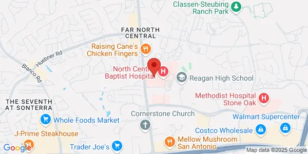 Map of 540 Madison Oak Dr Ste 160 San Antonio, TX 78258