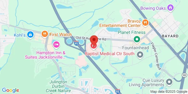 Map of 14550 Old St Augustine Rd Jacksonville, FL 32258