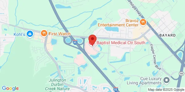 Map of 14550 Old St Augustine Rd Jacksonville, FL 32258