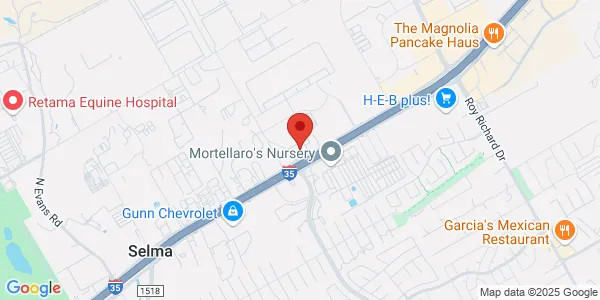 Map of 16977 Interstate 35 Frontage Rd Ste 220 Schertz, TX 78154