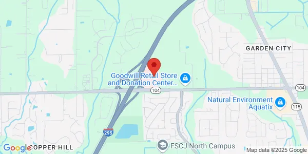 Map of 11250 Baptist Health Dr Jacksonville, FL 32218