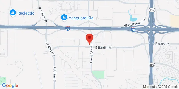Map of 1741 E Bardin Rd Ste 201 Arlington, TX 76018