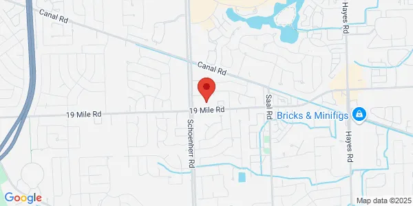 Map of 13753 19 Mile Rd Sterling Heights, MI 48313
