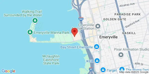 Map of 1900 Powell St Ste 704 Emeryville, CA 94608