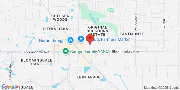 Map of 2470 Bloomingdale Ave Valrico, FL 33596