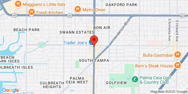 Map of 712 S Dale Mabry Hwy Ste 101 Tampa, FL 33609