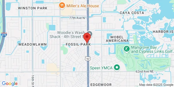 Map of 7000 4th St N Saint Petersburg, FL 33702