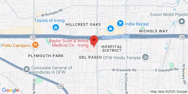 Map of 1901 N MacArthur Blvd Irving, TX 75061