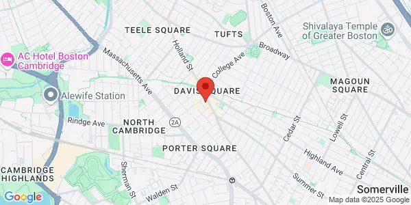 Map of 17 Herbert St Somerville, MA 02144