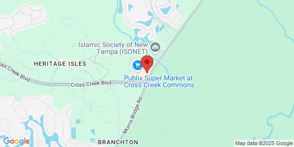 Map of 10970 Cross Creek Blvd Tampa Palms, FL 33647