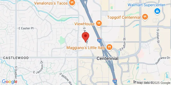 Map of 7303 S Alton Way Englewood, CO 80112