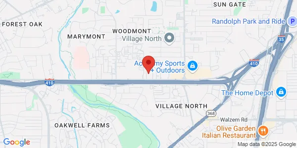 Map of 2455 NE Loop 410 Ste 245 San Antonio, TX 78217
