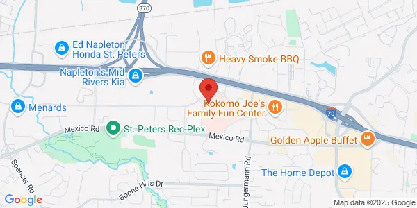 Map of 201 Bjc-Saint Peters Dr Ste 200 St. Peters, MO 63376