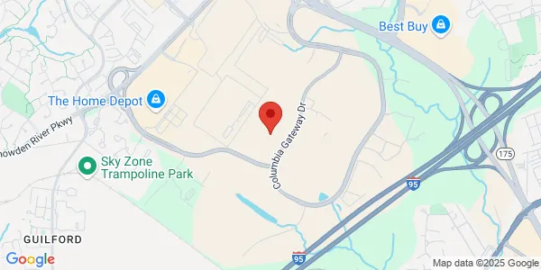 Map of 7125 Columbia Gateway Dr Columbia, MD 21046