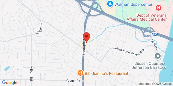 Map of 4290 Telegraph Rd St. Louis, MO 63129