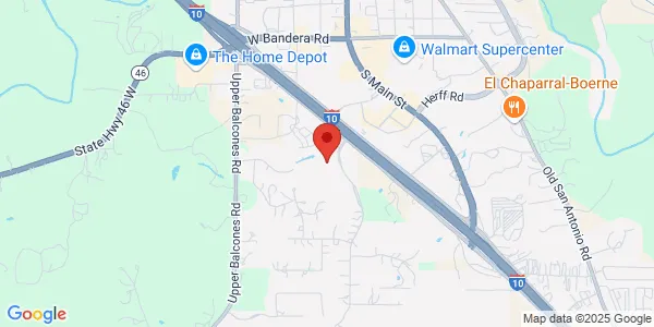 Map of 134 Menger Springs Ste 1110 Boerne, TX 78006