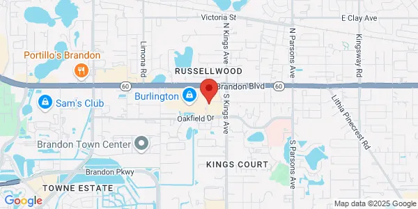 Map of 721 W Robertson St Ste 102 Brandon, FL 33511