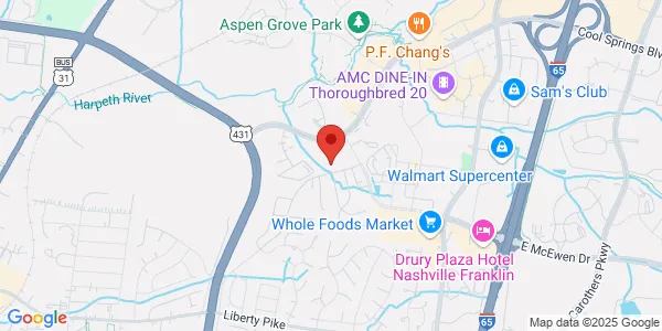 Map of 106 Mission Ct Ste 404 Franklin, TN 37067