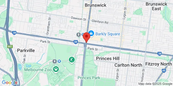 Map of 30 Sydney Rd Brunswick Victoria 3056 Australia
