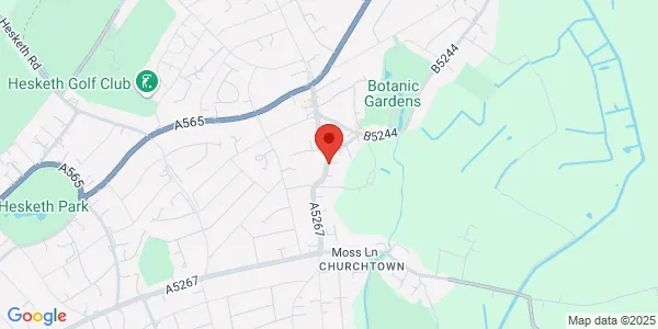 Map of 32 Botanic Road Southport PR9 7NG United Kingdom