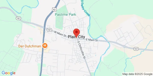 Map of 114 W Main St Ste 220 Plain City, OH 43064