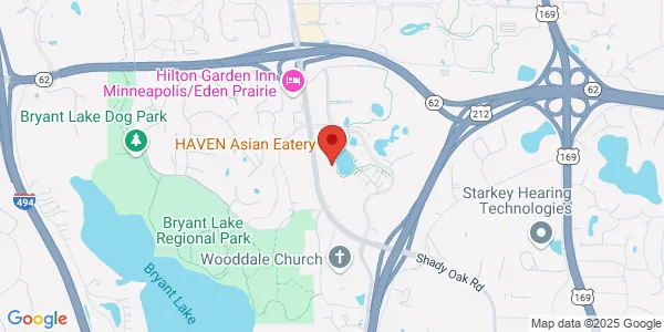 Map of 6409 City W Pkwy Ste 105 Eden Prairie, MN 55344