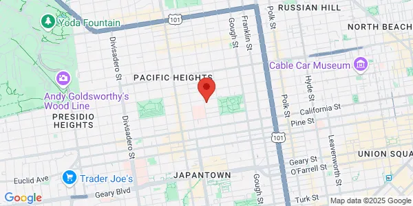 Map of 2330 Buchanan St San Francisco, CA 94123