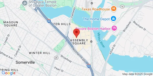 Map of 77 Middlesex Ave Somerville, MA 02145