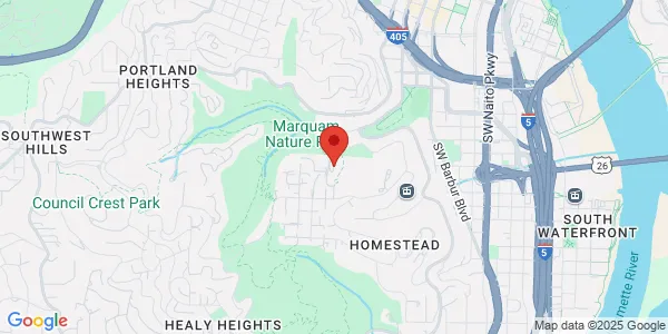 Map of 3050 SW 10th Ave Portland, OR 97239