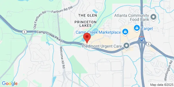 Map of 3896 Princeton Lakes Pkwy Atlanta, GA 30331