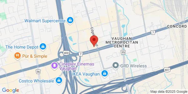 Map of 3300 Highway 7 W Vaughan, ON L4L 1A6 Canada