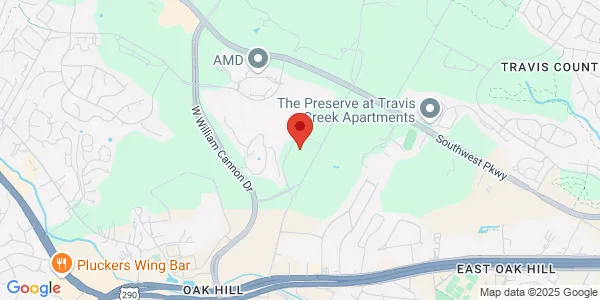 Map of 5625 Eiger Rd Ste 230 Austin, TX 78735