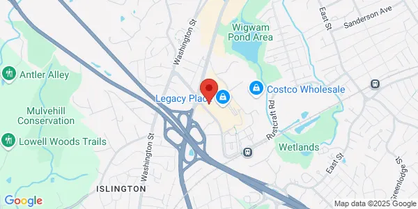 Map of 450 Legacy Pl Dedham, MA 02026