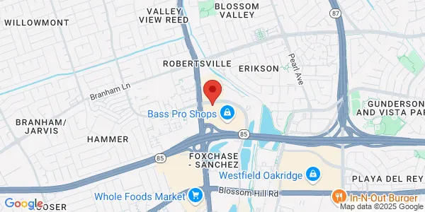 Map of 5120 Cherry Ave Ste 20 San Jose, CA 95118