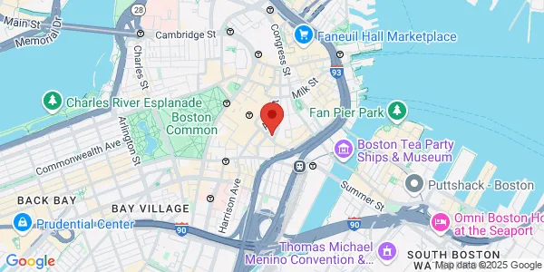 Map of 80 Summer St ste 1 Boston, MA 02110