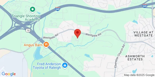 Map of 8851 Elstree Ln Ste 100 Raleigh, NC 27617