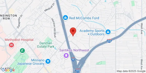 Map of 8026 Vantage Dr Ste 108 San Antonio, TX 78230