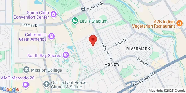 Map of 2900 Lakeside Dr Ste 160 Santa Clara, CA 95054
