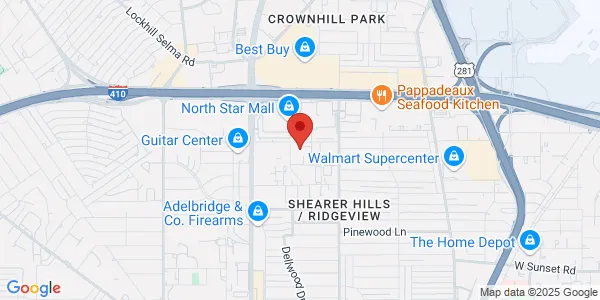 Map of 126 W Rector St Ste 116 San Antonio, TX 78216