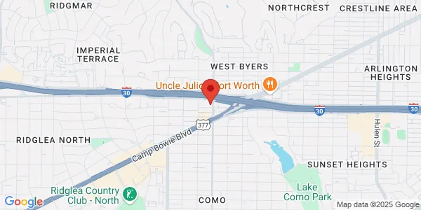 Map of 2700 Horne St Ste 100 Fort Worth, TX 76107