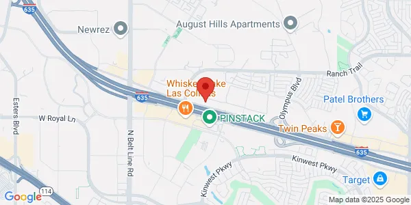 Map of 2851 W Lyndon B Johnson Fwy Irving, TX 75063