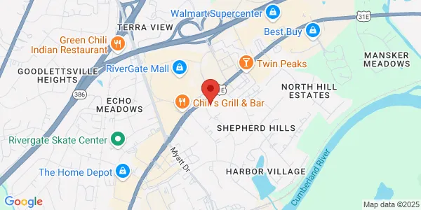Map of 2003 Gallatin Pike Nashville, TN 37115