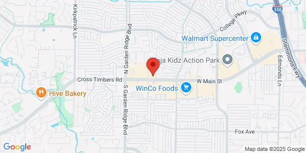 Map of 1559 W Main St Lewisville, TX 75067
