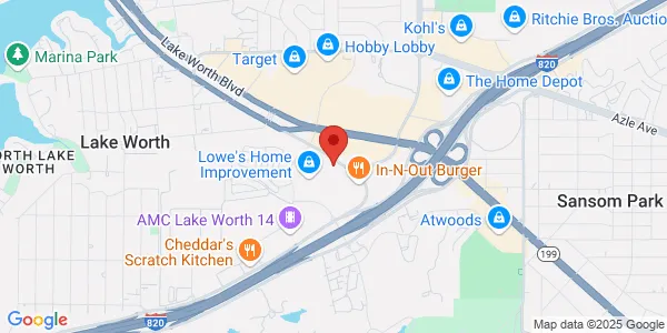 Map of 3520 NW Centre Dr Fort Worth, TX 76135