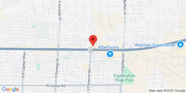 Map of 8180 Blue Diamond Rd Ste 150 Las Vegas, NV 89113