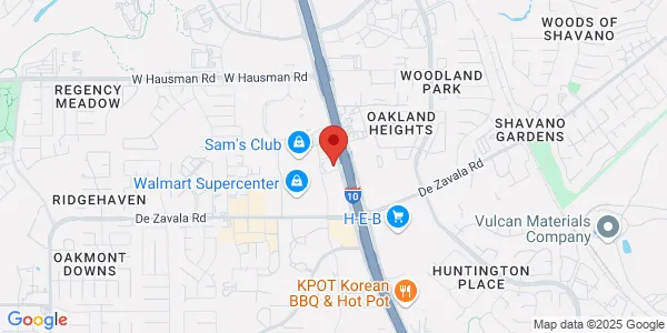Map of 12840 IH-10 West Ste 101 San Antonio, TX 78249