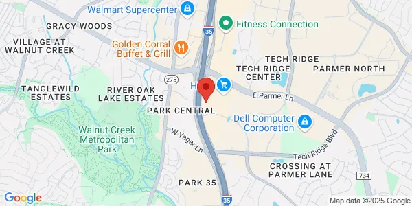 Map of 12415 N Interstate 35 Austin, TX 78753