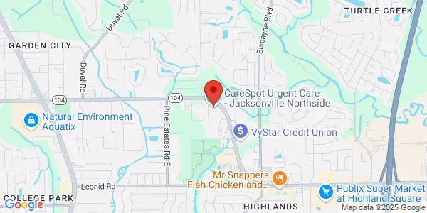 Map of 2032 Dunn Ave Jacksonville, FL 32218