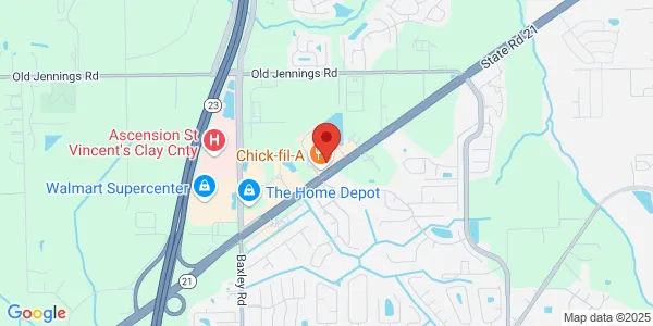 Map of 1708 Blanding Blvd Middleburg, FL 32068